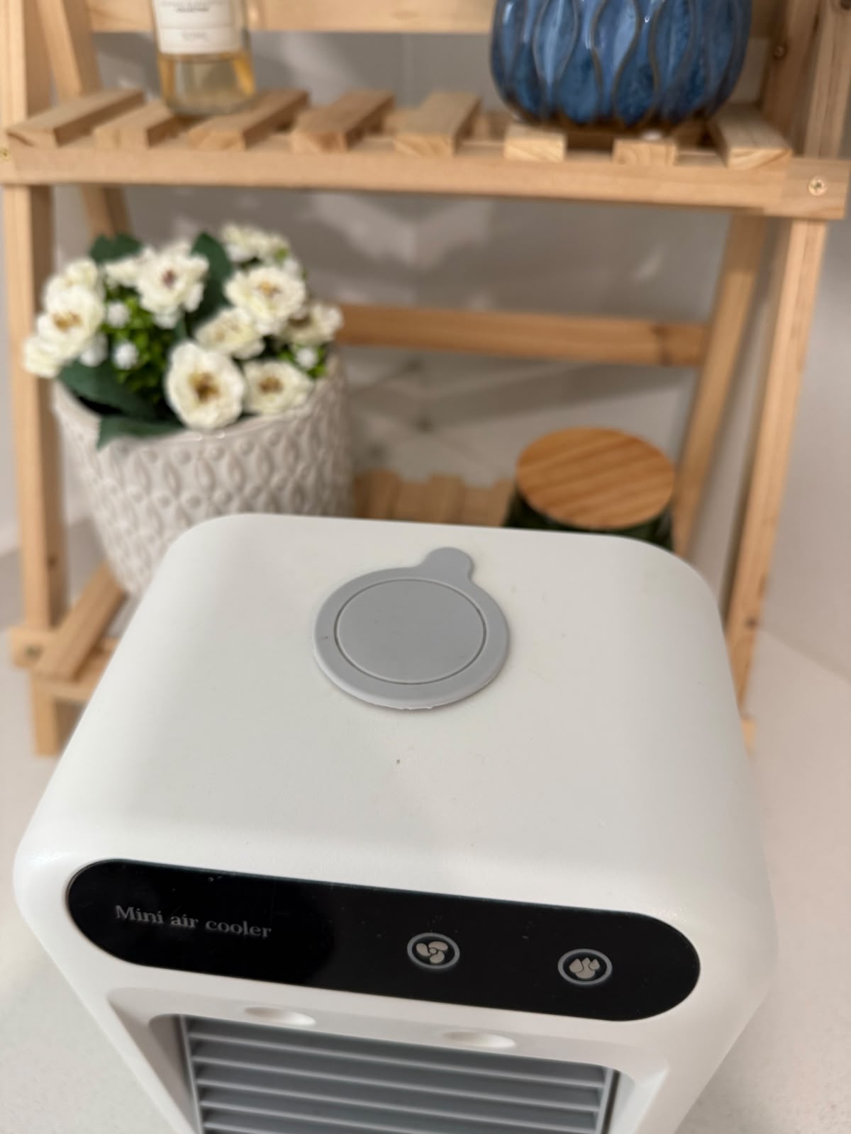 Portable Mini Air Cooler with Humidifier (USB Powered)