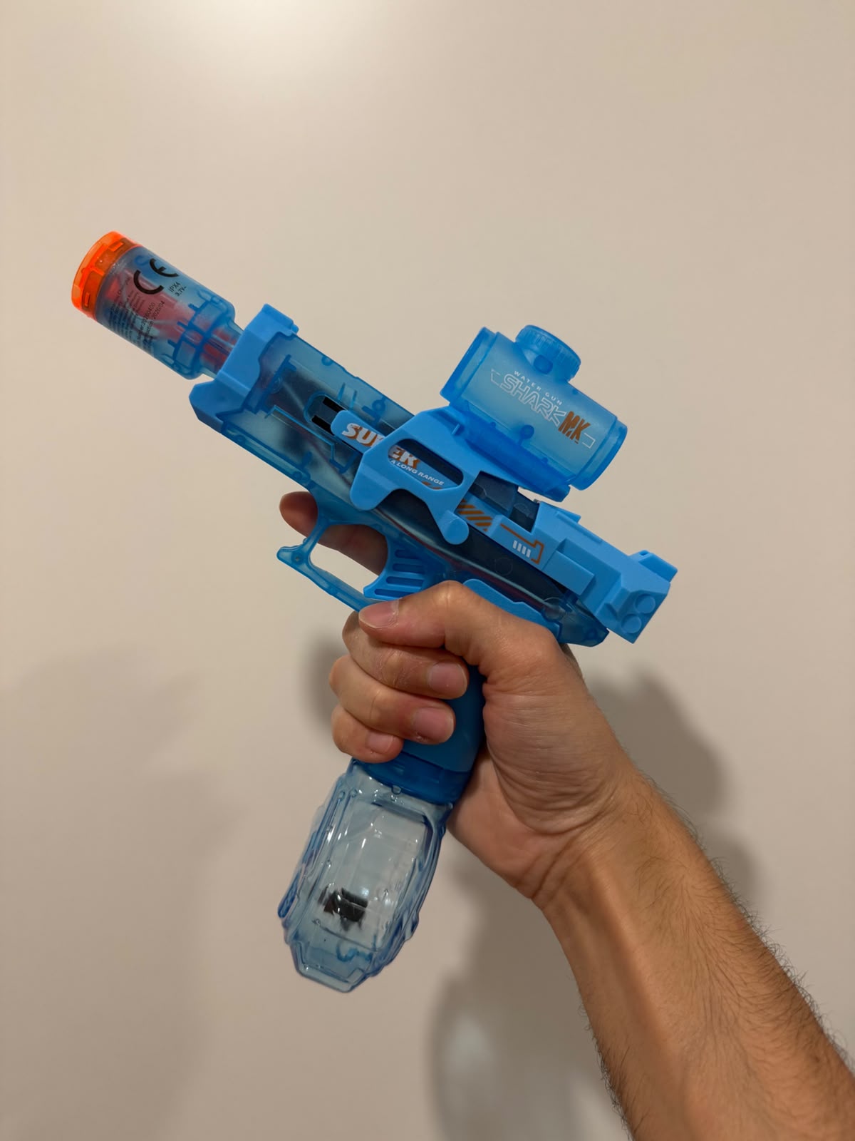 Electric Water Gun with Recoil & LED Lights