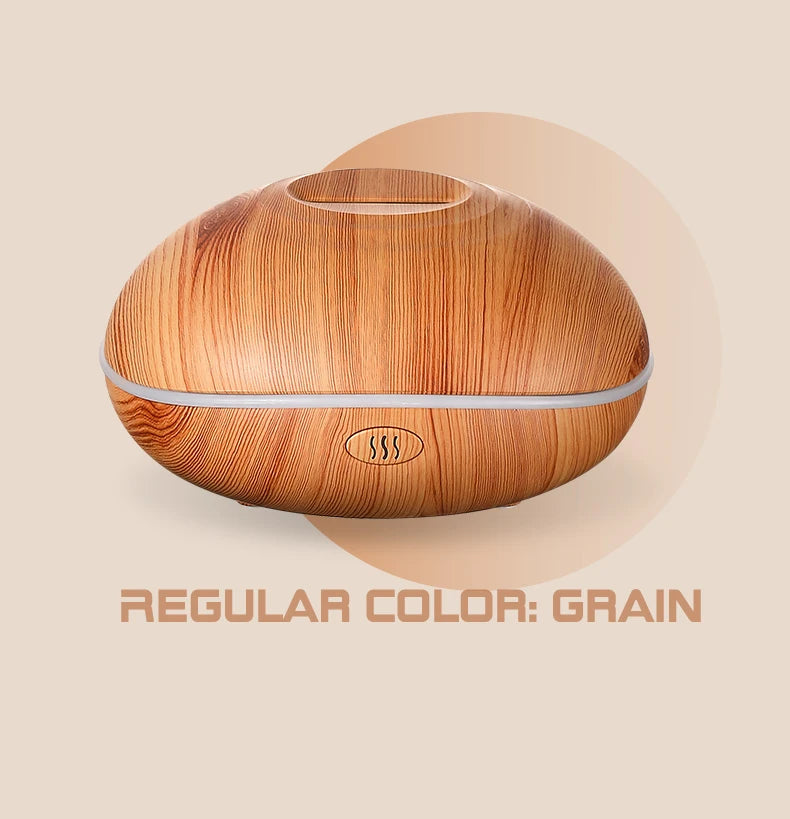 Ultrasonic Wood Design Aroma Diffuser