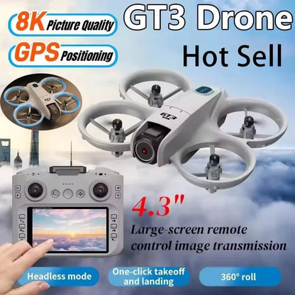GT3 Max Pro Drone with 8K Camera & GPS