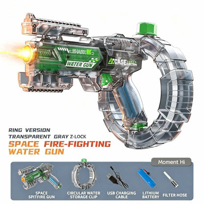 Electric Water Gun with Recoil & LED Lights
