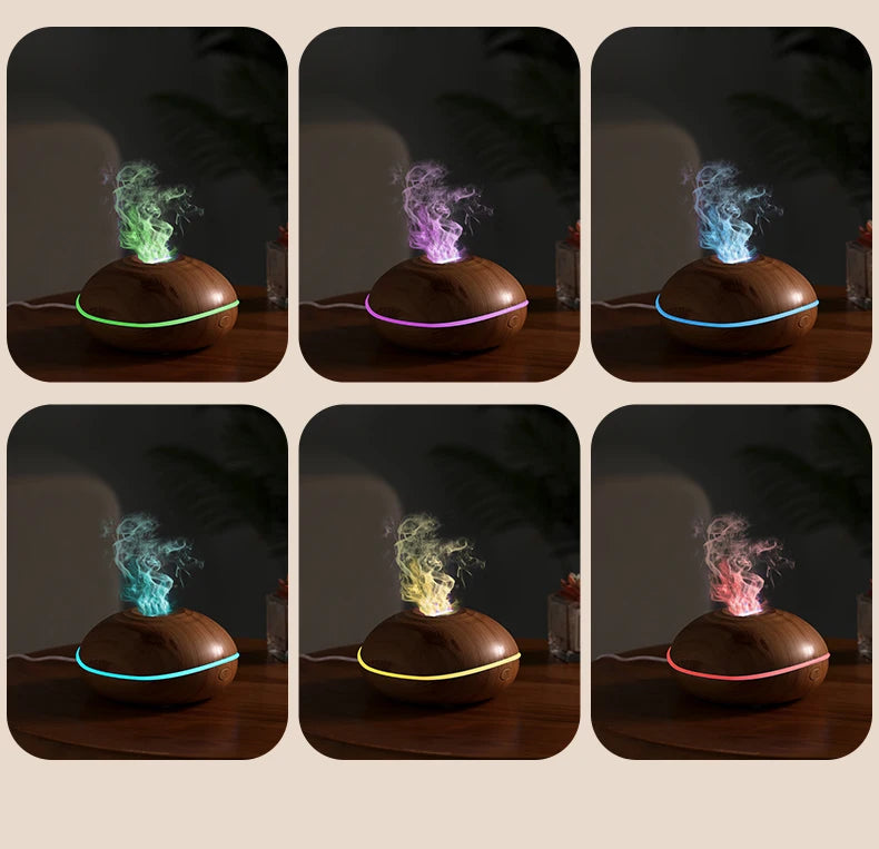 Ultrasonic Wood Design Aroma Diffuser