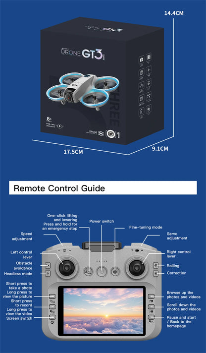 GT3 Max Pro Drone with 8K Camera & GPS