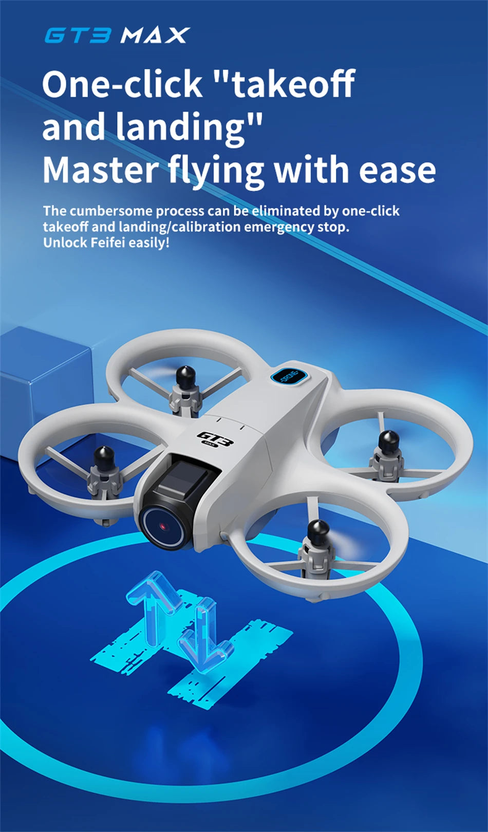 GT3 Max Pro Drone with 8K Camera & GPS
