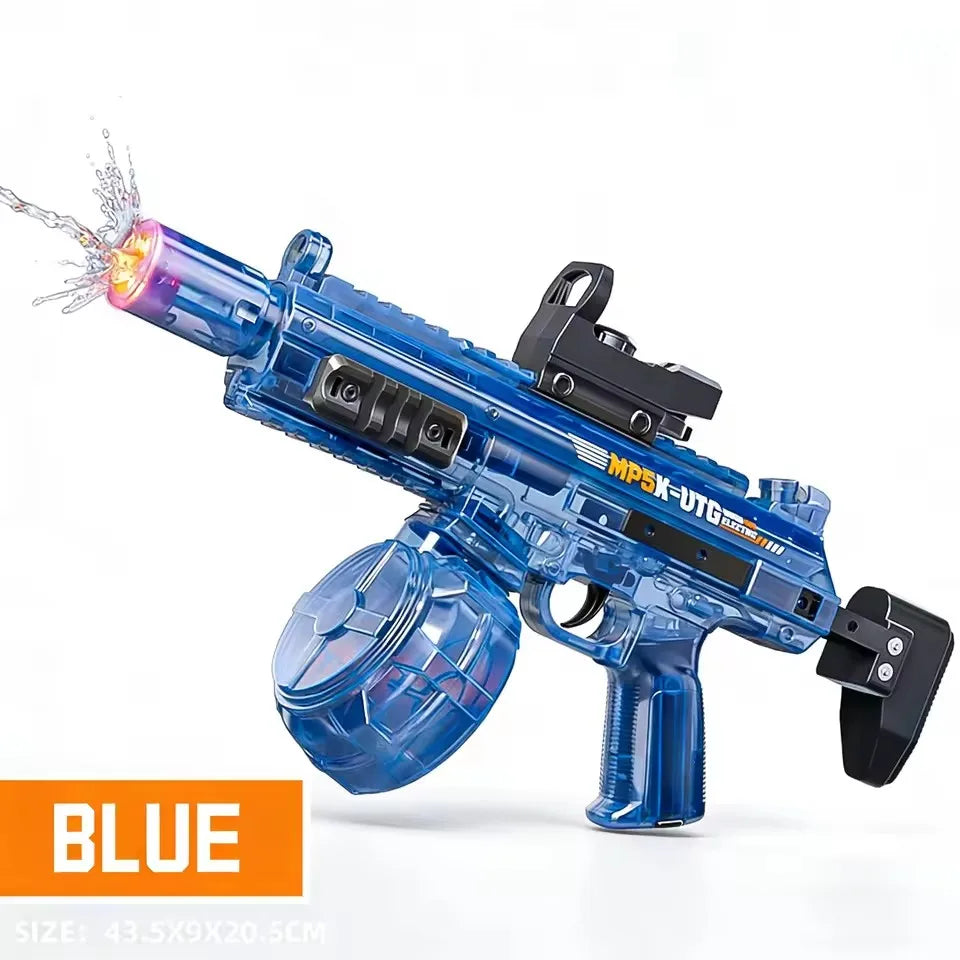 Electric Water Gun with Recoil & LED Lights