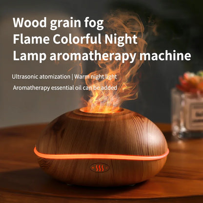 Ultrasonic Wood Design Aroma Diffuser