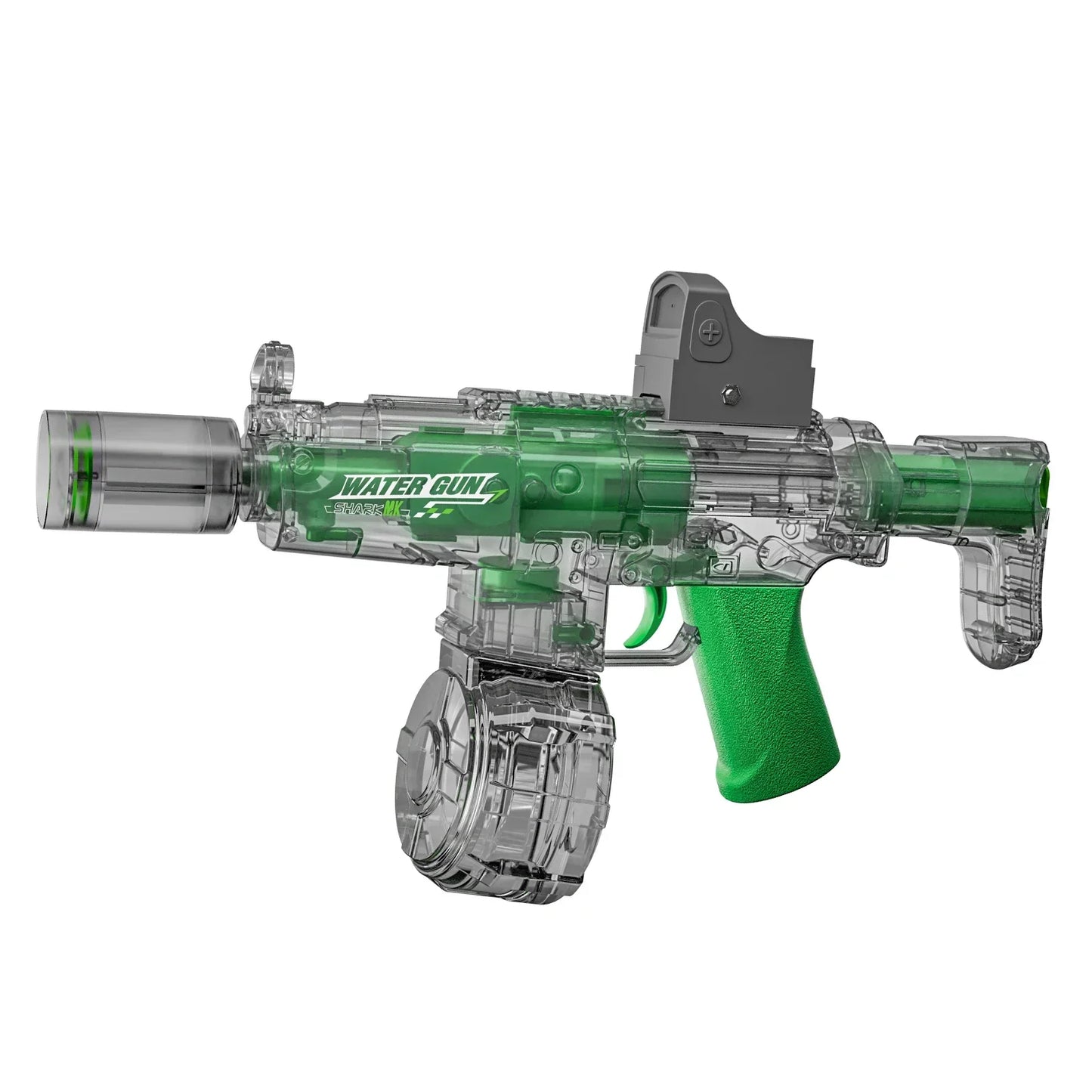Electric Water Gun with Recoil & LED Lights