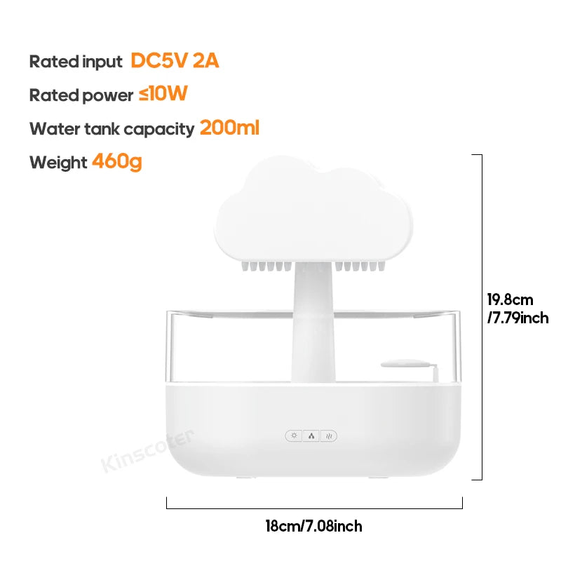 Zen Cloud Rain Aroma Diffuser