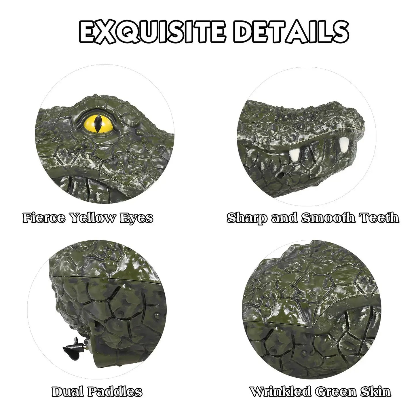 RC Alligator Water Toy