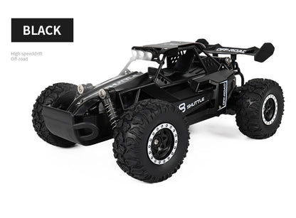 High-Speed All-Terrain RC Car with LED Lights
