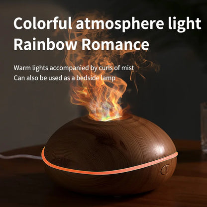 Ultrasonic Wood Design Aroma Diffuser
