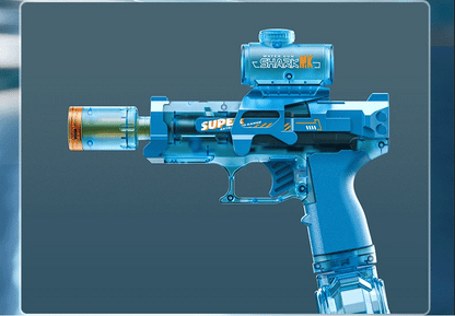 Electric Water Gun with Recoil & LED Lights