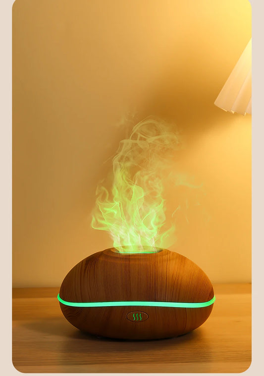 Ultrasonic Wood Design Aroma Diffuser