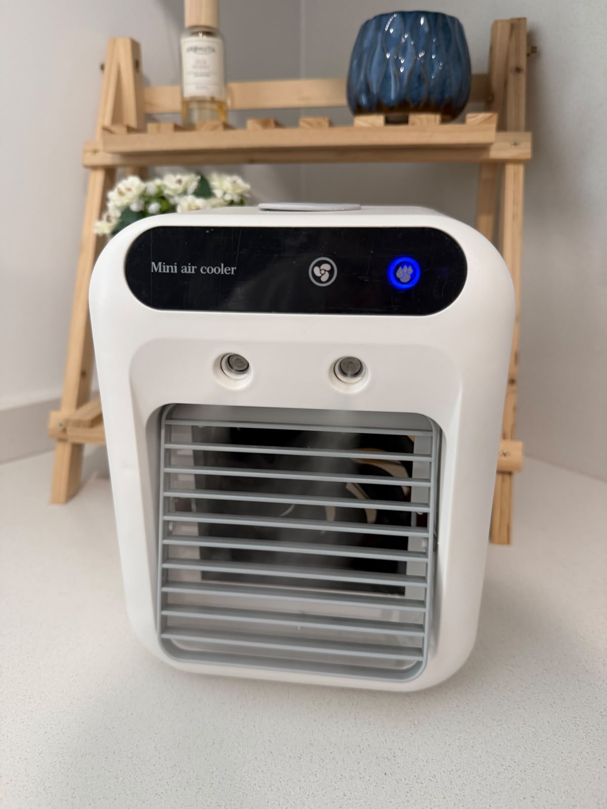 Portable Mini Air Cooler with Humidifier (USB Powered)