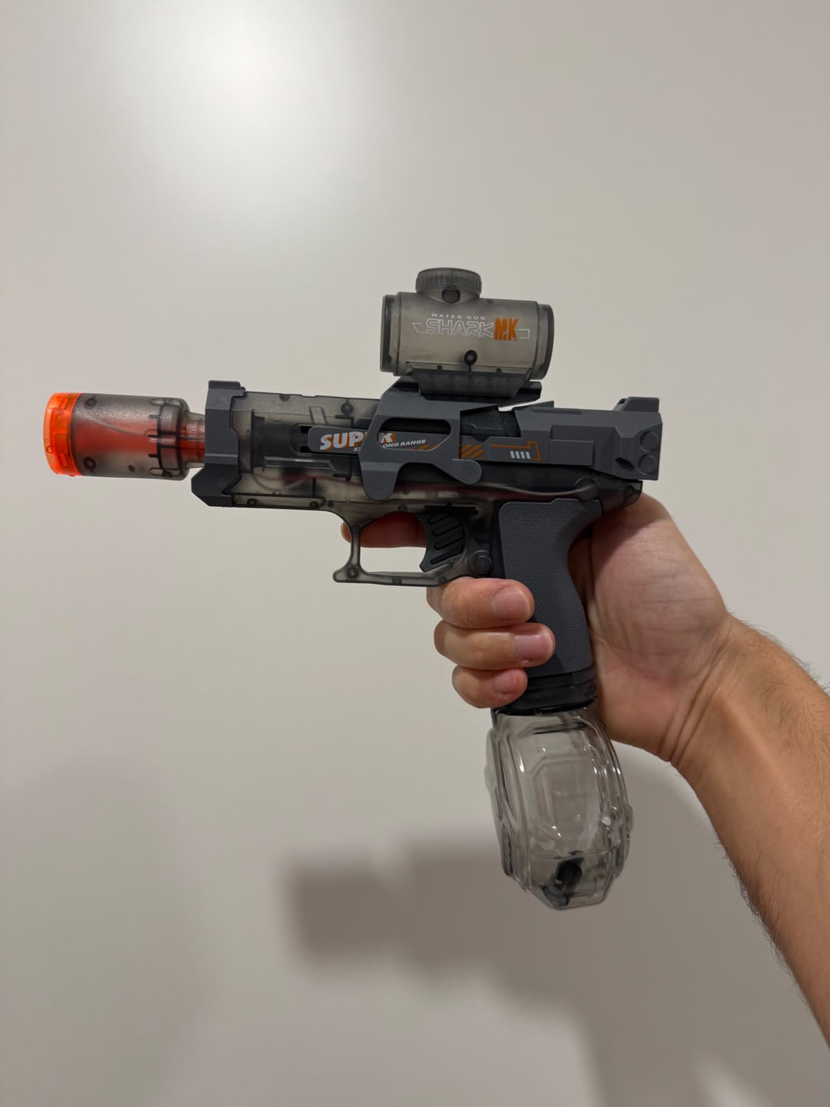 Electric Water Gun with Recoil & LED Lights