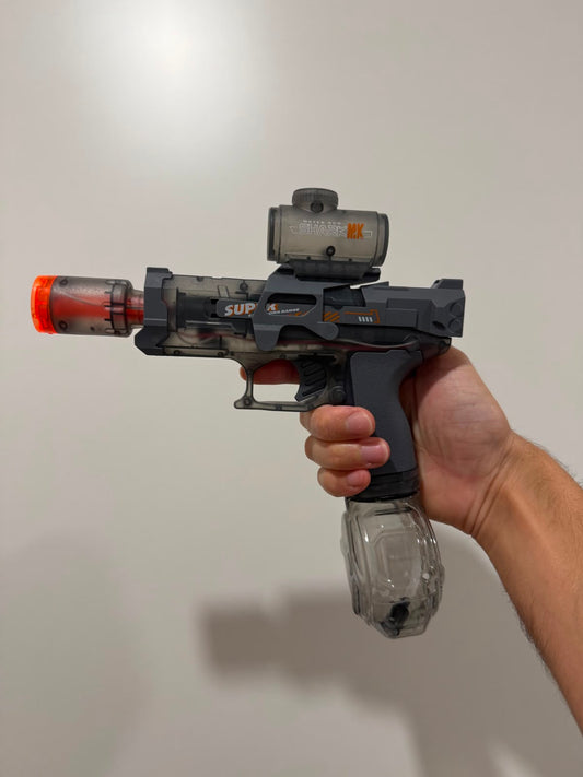 Electric Water Gun with Recoil & LED Lights
