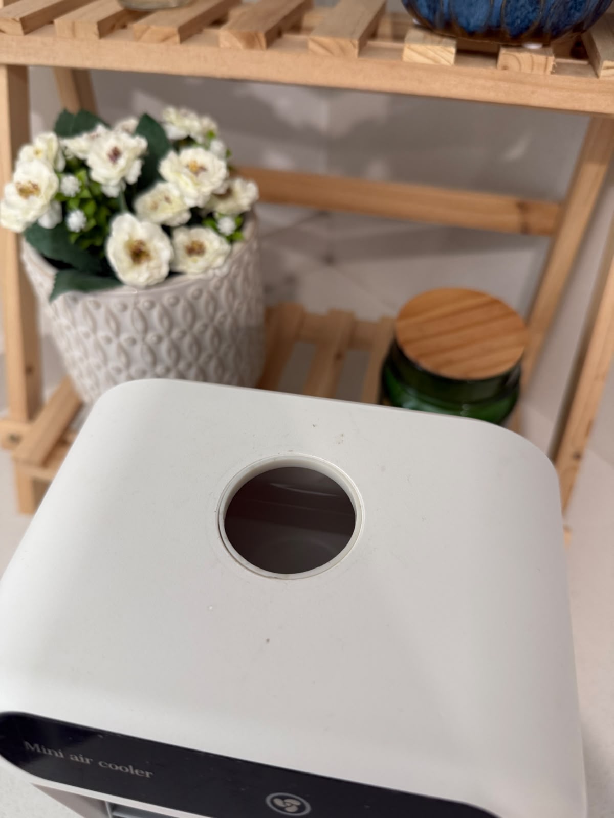 Portable Mini Air Cooler with Humidifier (USB Powered)